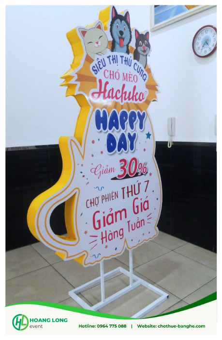 cho thuê standee tại hà nội 